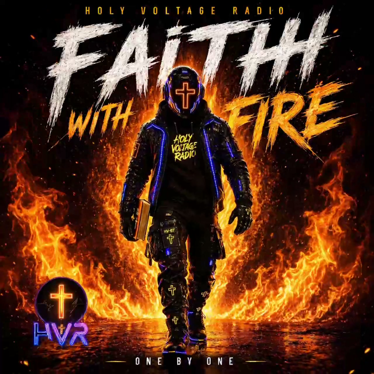 Faith With Fire animated album cover poster