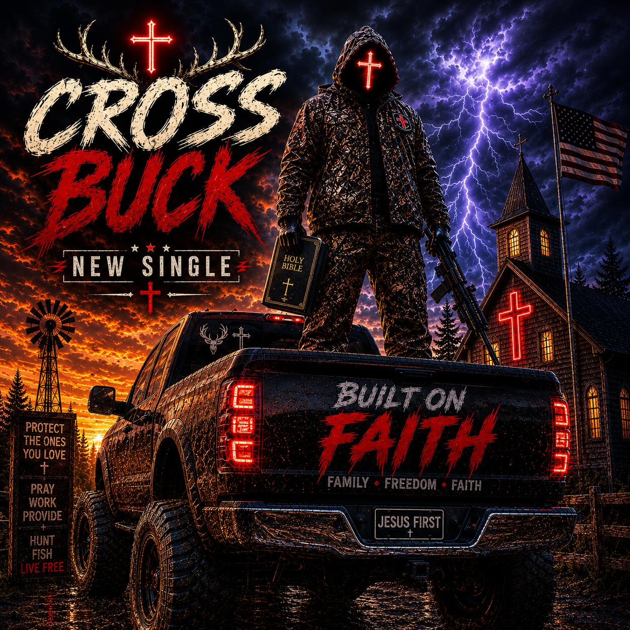 Built on Faith cover art by Cross Buck