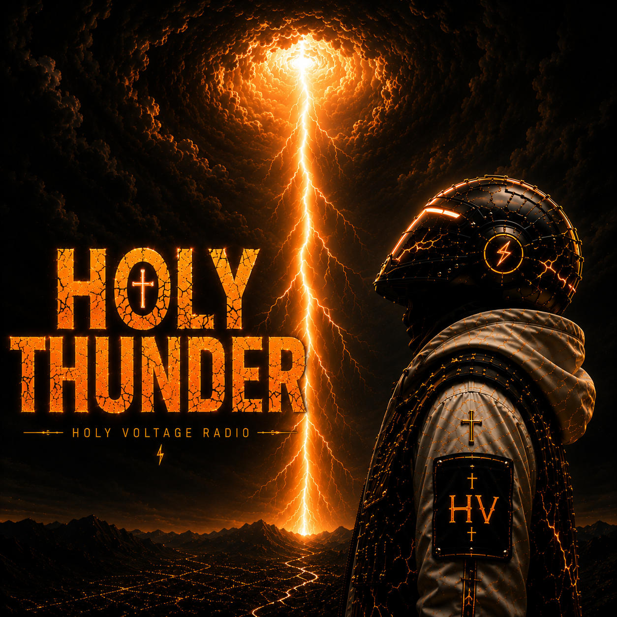 Holy Thunder album cover art