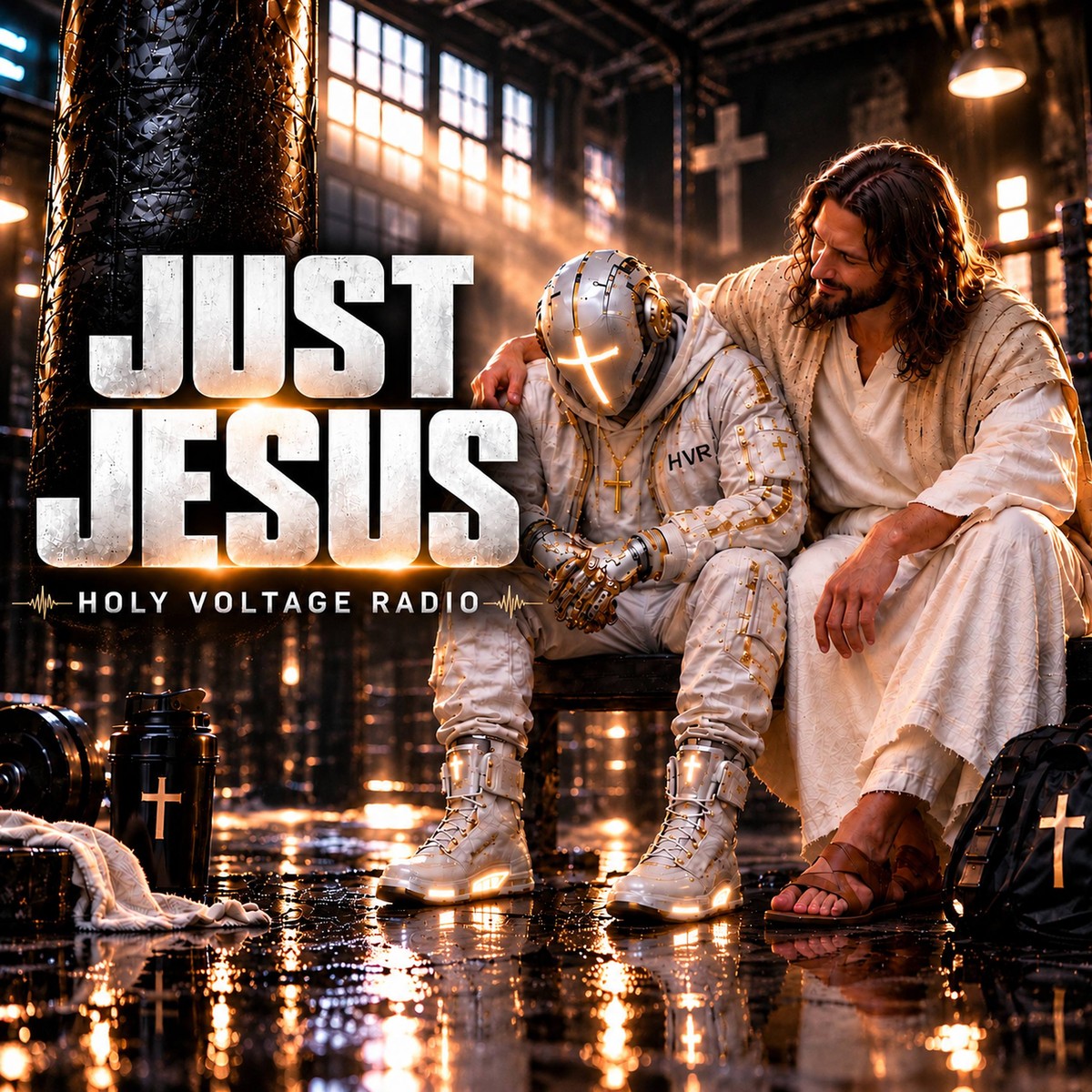 Just Jesus single cover by Holy Voltage Radio
