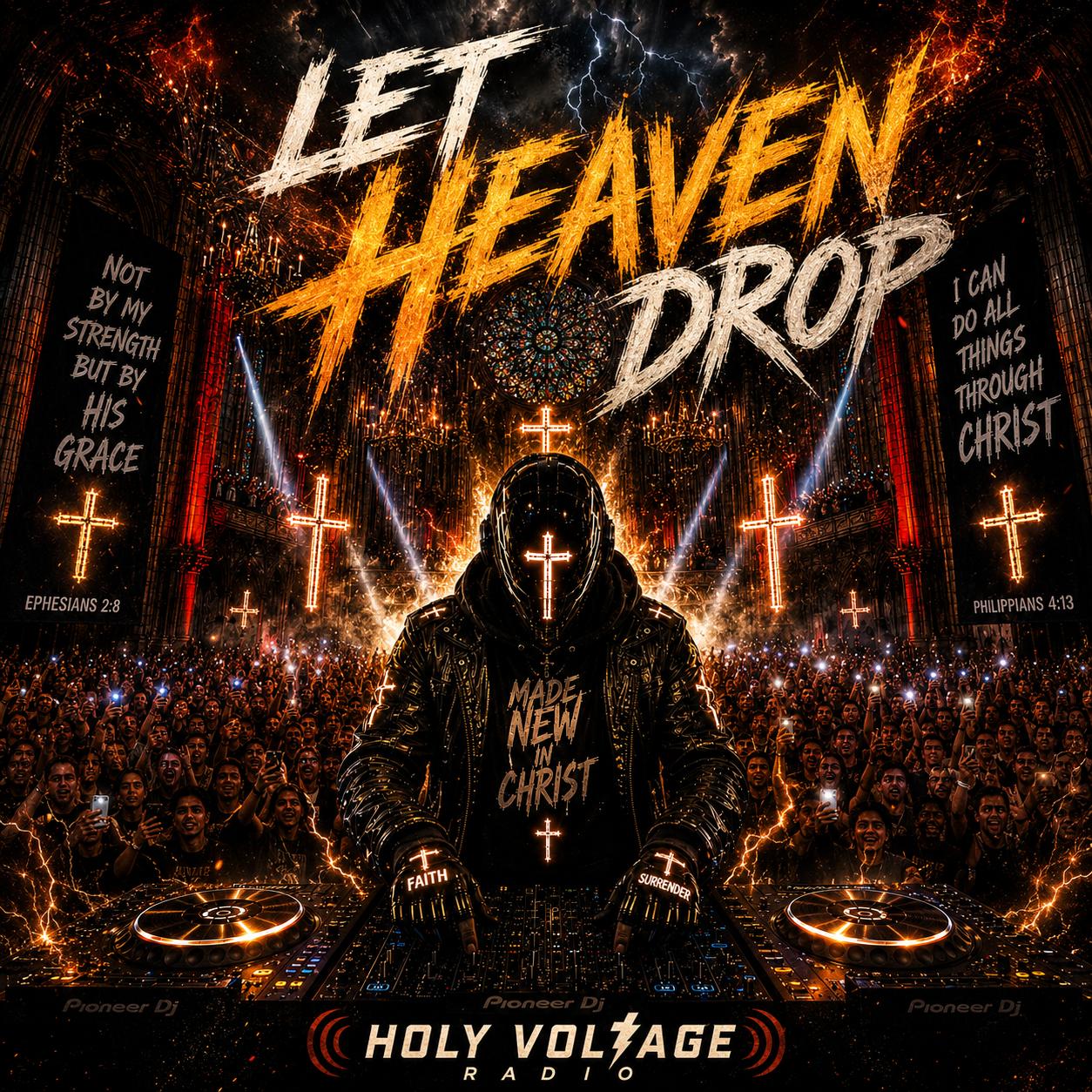 Let Heaven Drop cover art by Holy Voltage Radio