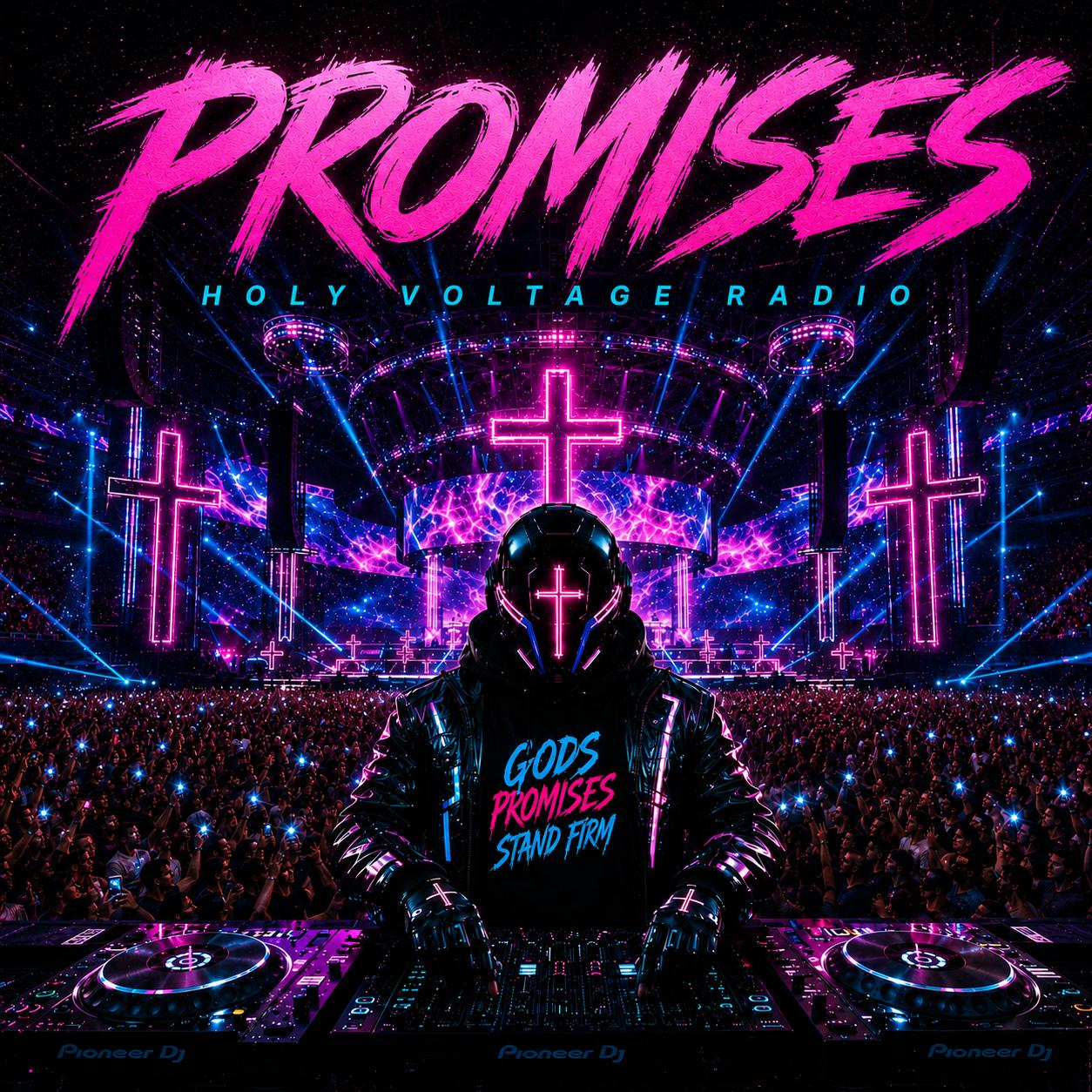 Promises cover art by Holy Voltage Radio